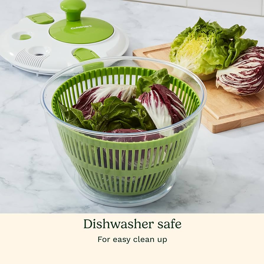 Amazon | Cuisinart サラダスピナー - 洗浄、スピン&ドライ